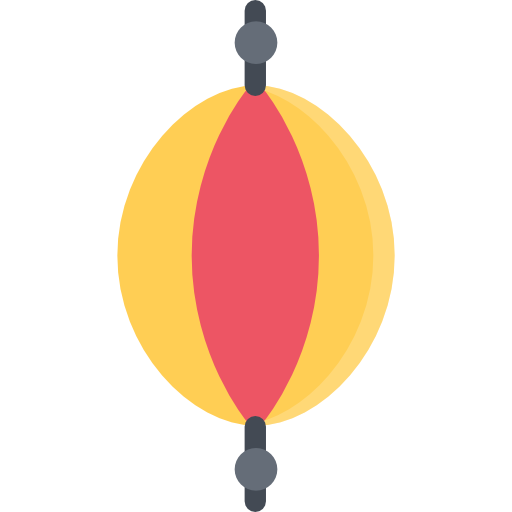Подвесная груша Coloring Flat иконка