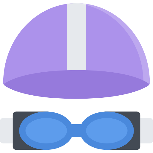 水泳 Coloring Flat icon