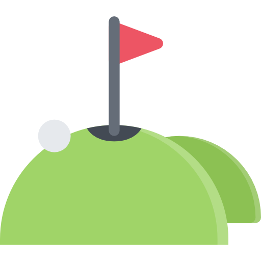 golf Coloring Flat icono