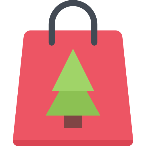 Shopping bag Coloring Flat icon