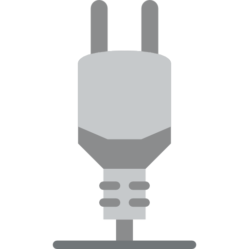 plug Basic Miscellany Flat icoon