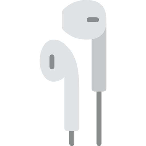 auriculares Basic Miscellany Flat icono