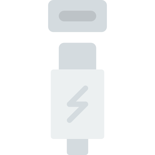 usb-kabel Basic Miscellany Flat icoon