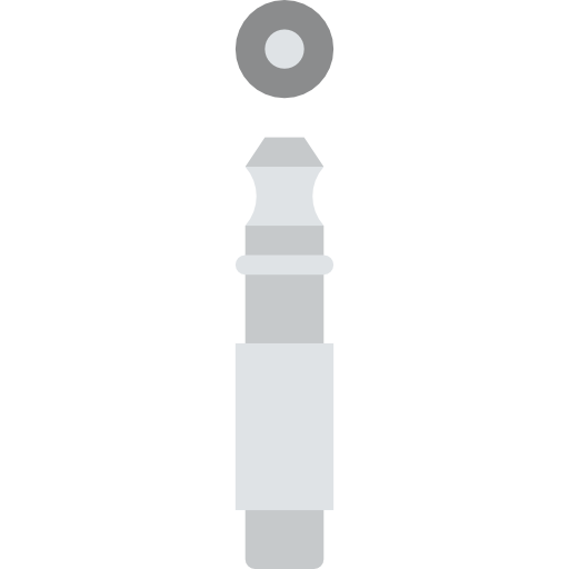 Jack connector Basic Miscellany Flat icon