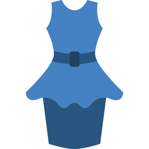 jurk Basic Miscellany Flat icoon