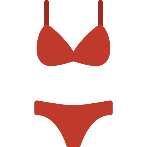 Bikini Basic Miscellany Flat icon