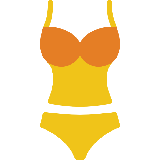 Swimsuit Basic Miscellany Flat icon