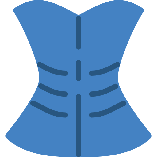 corset Basic Miscellany Flat Icône