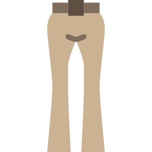 pantalon Basic Miscellany Flat Icône
