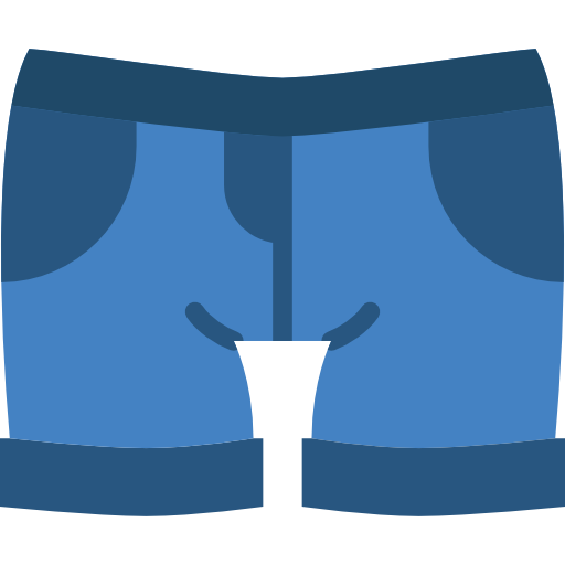 pantalones cortos Basic Miscellany Flat icono