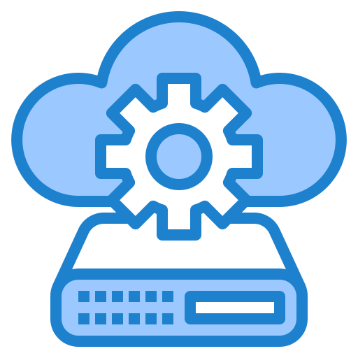 cloud-speicher srip Blue icon