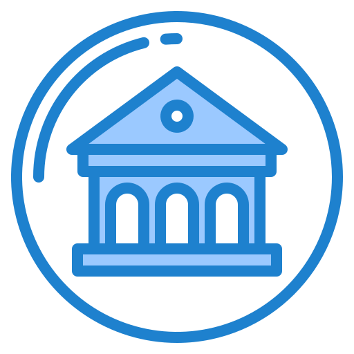 은행 srip Blue icon