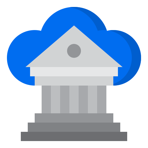 Bank srip Flat icon