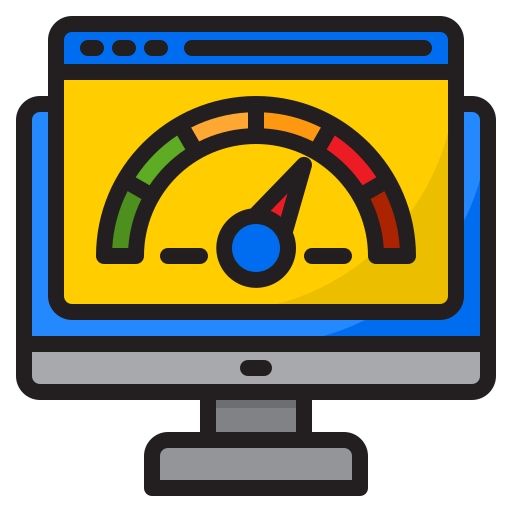 Dashboard srip Lineal Color icon