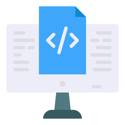 Coding Good Ware Flat icon