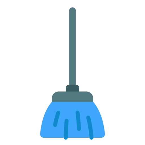 Broom Good Ware Flat icon