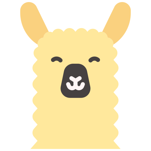 alpaca Good Ware Flat icono