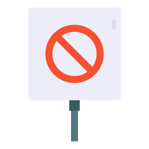 prohibido Good Ware Flat icono