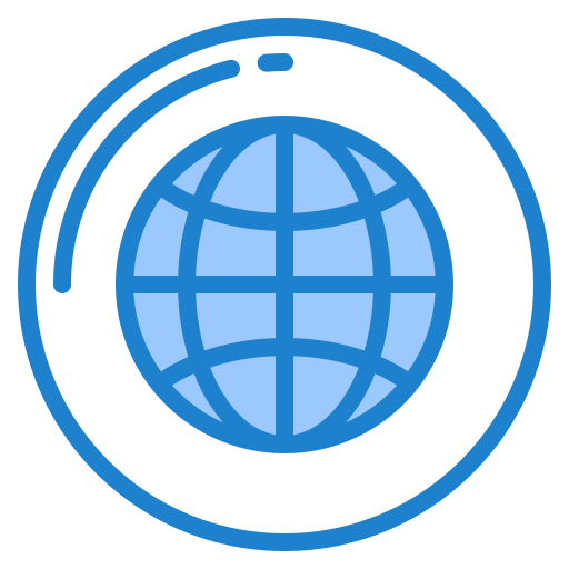 世界 srip Blue icon