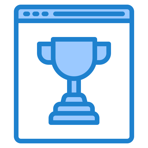 trofeo srip Blue icono