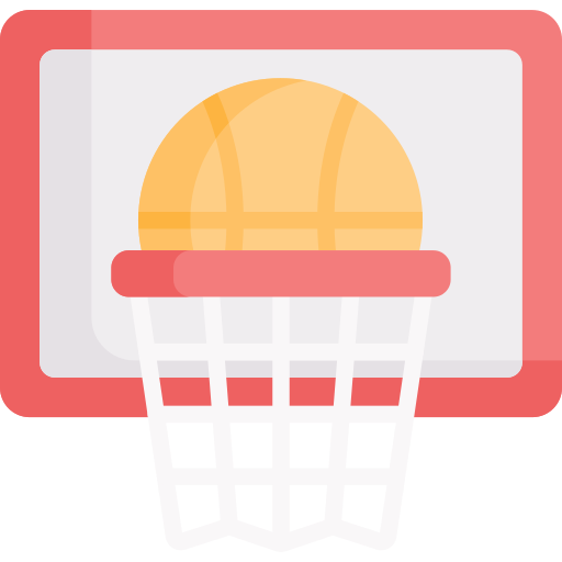 basketbal Special Flat icoon