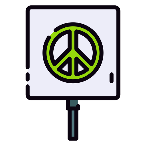 Peace Good Ware Lineal Color icon