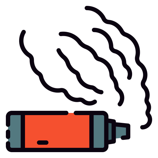 Tear gas Good Ware Lineal Color icon