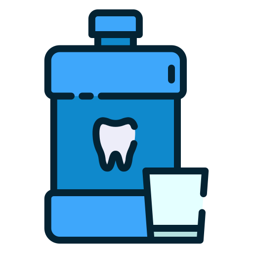 Mouthwash Good Ware Lineal Color icon
