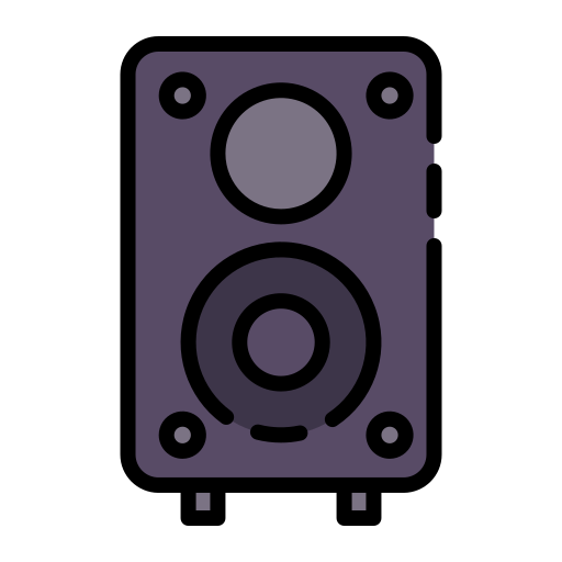 Speaker Good Ware Lineal Color icon