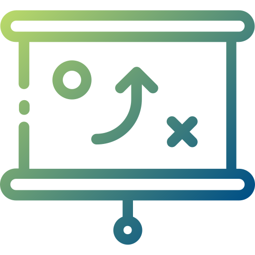 estrategia Good Ware Gradient icono