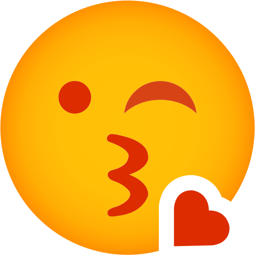 Kiss Generic Flat Gradient icon