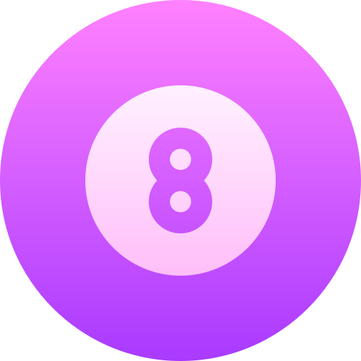 Billiard Basic Gradient Gradient icon