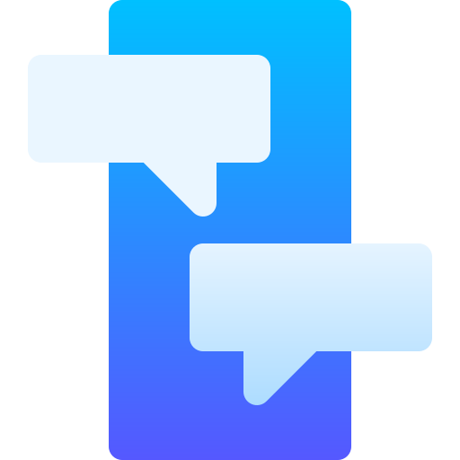 Chatting Basic Gradient Gradient icon