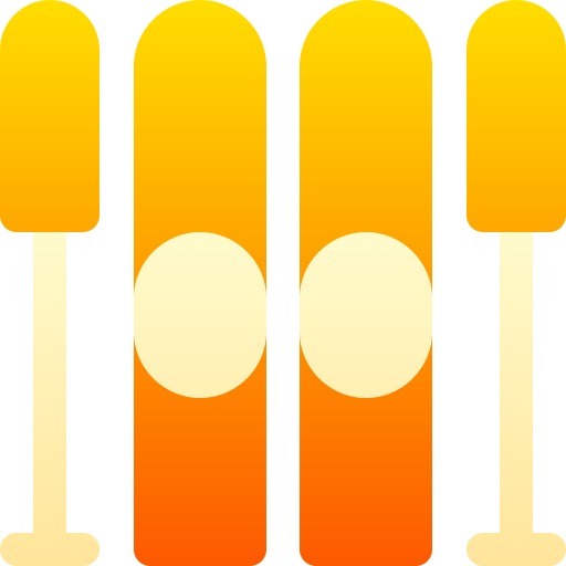 스키 Basic Gradient Gradient icon