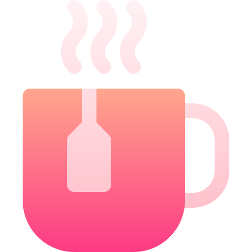 té caliente Basic Gradient Gradient icono