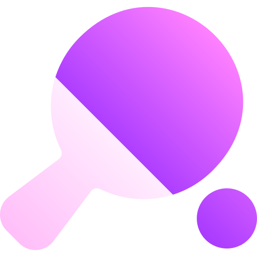 pingpong Basic Gradient Gradient icoon