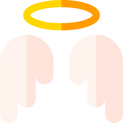 천사 Basic Rounded Flat icon