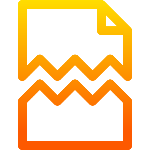 ファイル Basic Gradient Lineal color icon