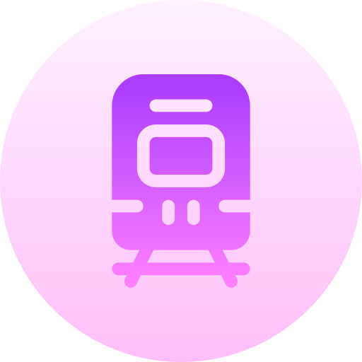 Subway Basic Gradient Circular icon