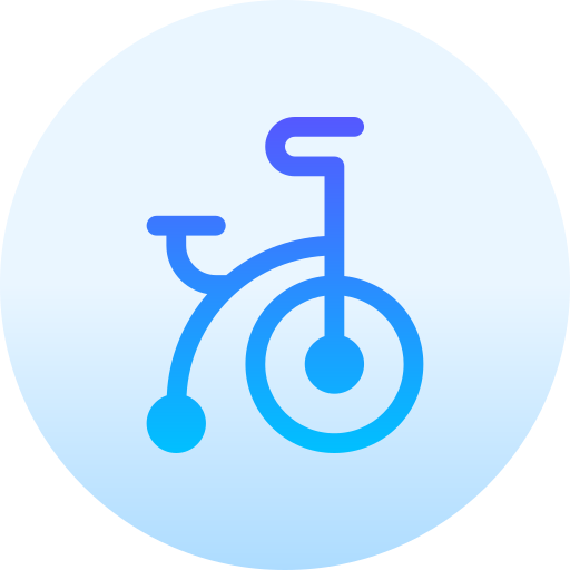 rower Basic Gradient Circular ikona