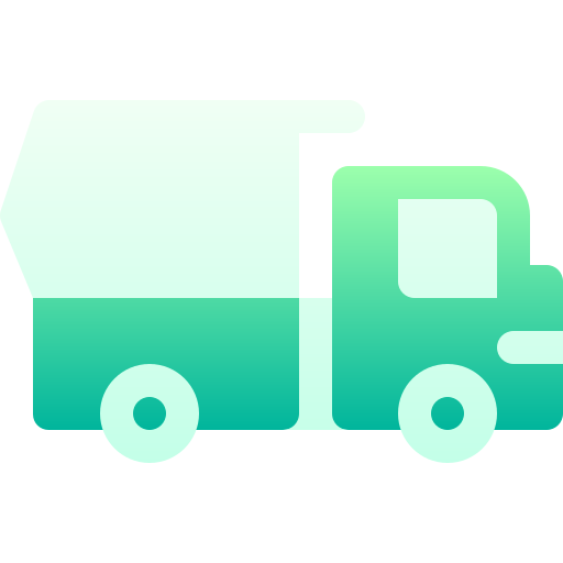 Mover truck Basic Gradient Gradient icon