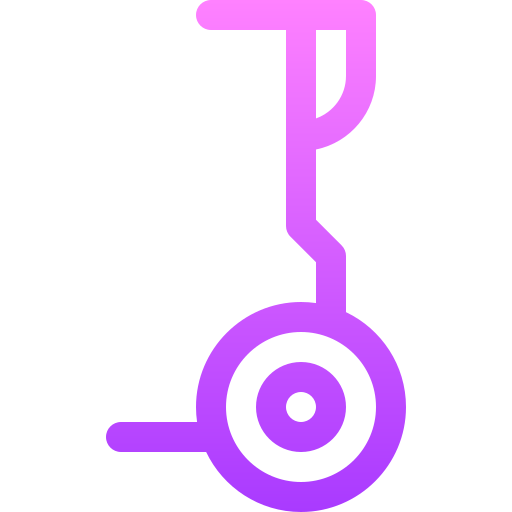 segway Basic Gradient Lineal color icoon