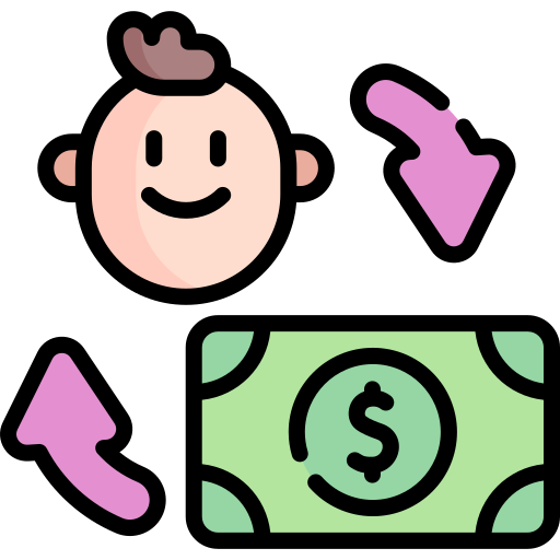 Деньги Special Lineal color иконка
