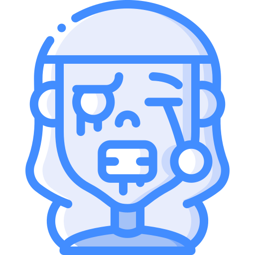 좀비 Basic Miscellany Blue icon