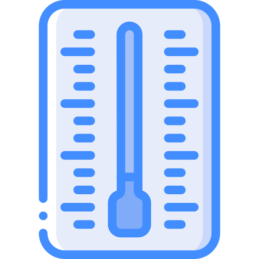 termometr Basic Miscellany Blue ikona