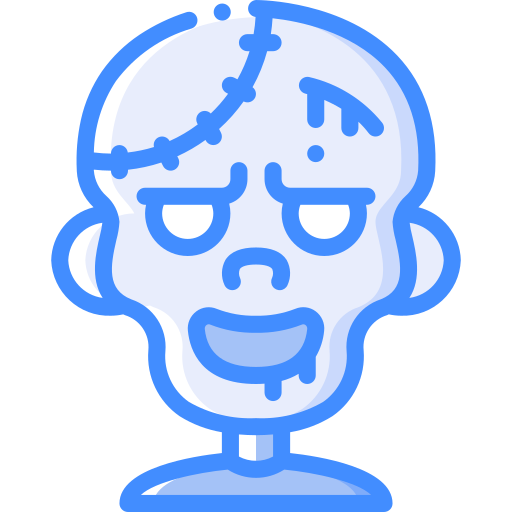 zombie Basic Miscellany Blue icona