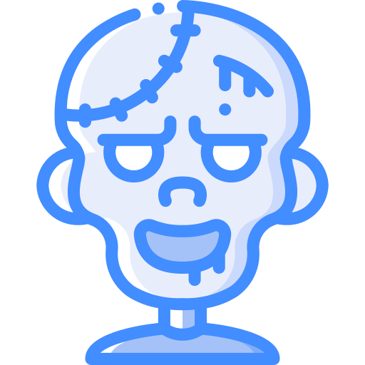 Zombie Basic Miscellany Blue icon