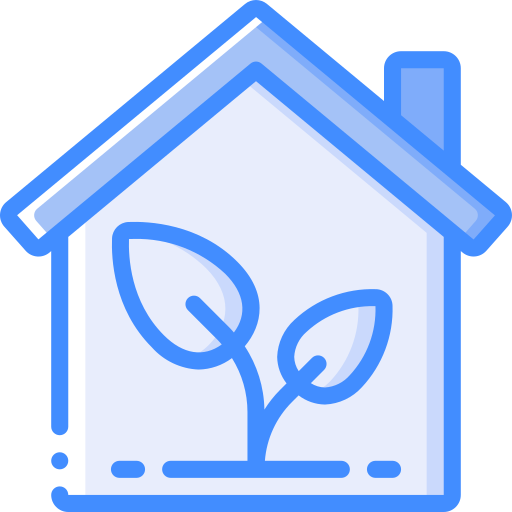 maison Basic Miscellany Blue Icône