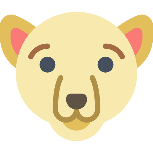 Полярный медведь Basic Miscellany Flat иконка