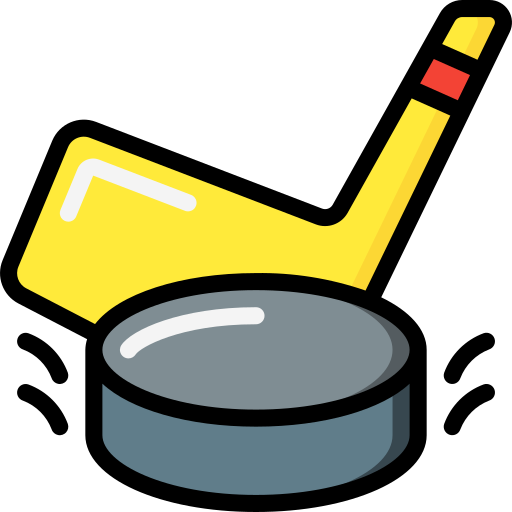 Ice hockey Basic Miscellany Lineal Color icon